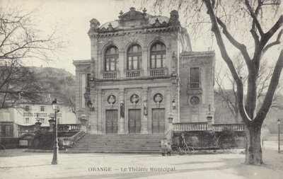 Municipal Theatre, Orange, Frankrig af French Photographer