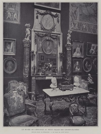 Museum of Childhood i Petit Palais på Champs-Elysees, Paris (s/h foto) af French Photographer