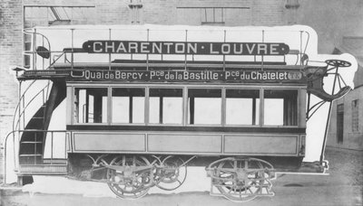 N.J. Raffards elektriske sporvogn, 1881 af French Photographer