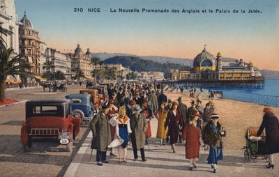 Nice, The New Promenade Des Anglais, The Palace Of La Jetee af French Photographer