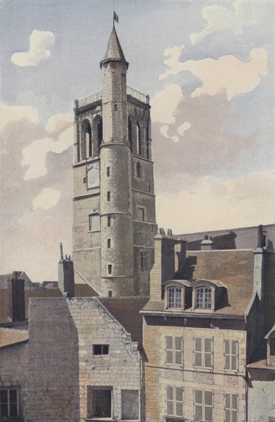 Orleans, Gamle Rådhus, Klokketårn af French Photographer