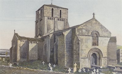Oulmes, Kirke, Ensemble N O af French Photographer