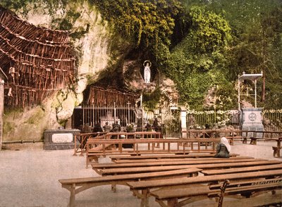 Vor Frue af Lourdes, 1890-1900 af French Photographer