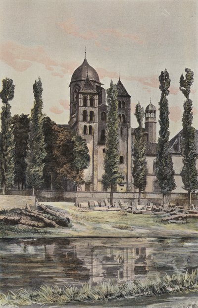 Paray-le-Monial, Kirke Sammen af French Photographer