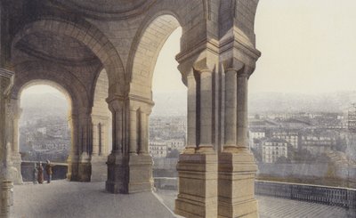 Paris, Det hellige hjertes basilika, våbenhus af French Photographer