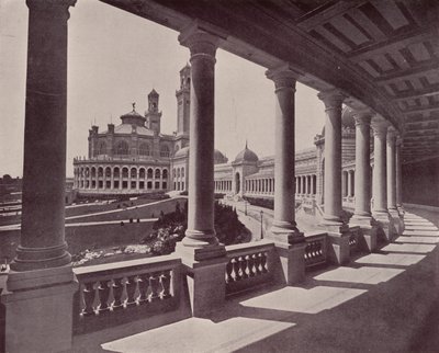 Paris: Circular Gallery of the Trocadero Palace (s/h-foto) af French Photographer