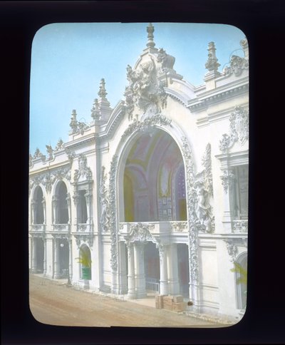 Paris-udstilling: Palace of Decorative Arts, Paris, Frankrig, 1900 (lanternerutsjebane) af French Photographer