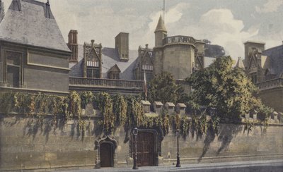 Paris, Hotel de Cluny, indgang til museet af French Photographer