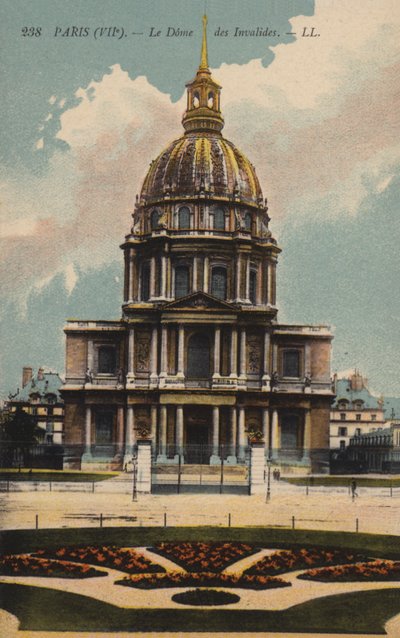 Paris, Invalidernes Kuppel af French Photographer