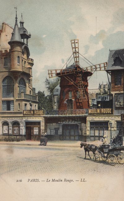 Paris, Moulin Rouge af French Photographer