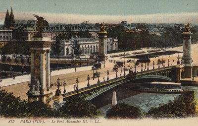 Paris, Pont Alexandre III af French Photographer