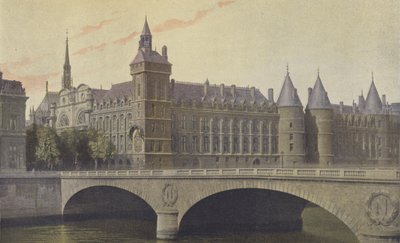 Paris, Justitspaladset, Conciergerien af French Photographer