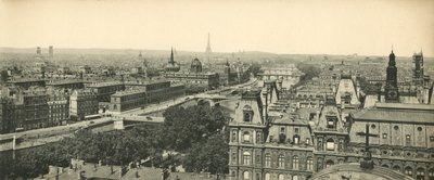 Paris, Panorama over de otte broer, De otte broer af French Photographer