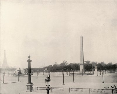 Paris: Place de la Concorde (s/h foto) af French Photographer