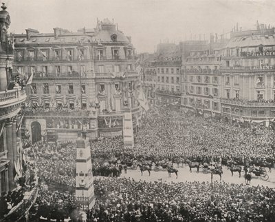 Paris: Modtagelse af russerne i Military Club (s/h foto) af French Photographer