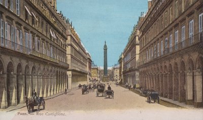 Paris, Rue Castiglione af French Photographer