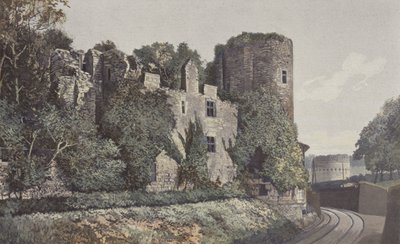 Perigueux, Chateau-Barrière og Tour de Vesone, Udsigt taget fra lO af French Photographer