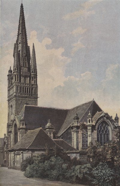 Ploare, Kirke, Cote de labside af French Photographer