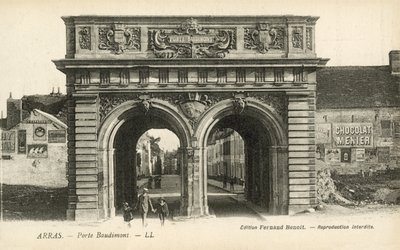 Baudimont Gate, Arras (s/h foto) af French Photographer