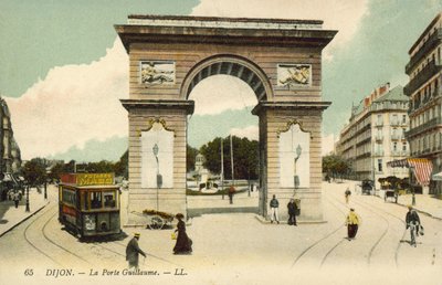 Porte Guillaume, Dijon af French Photographer