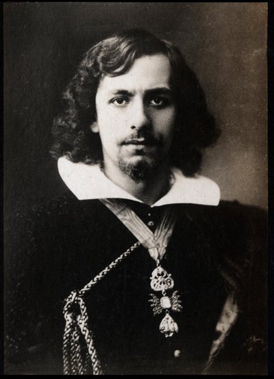 Portræt af Albert Lambert Fils (1865-1941), fransk skuespiller. af French Photographer
