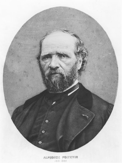 Portræt af Alphonse Poitevin af French Photographer