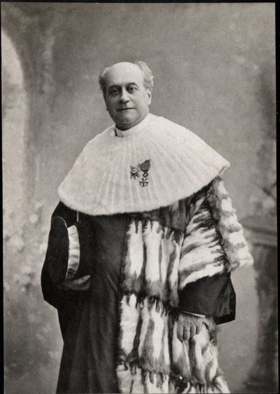 Portræt af Charles Mazeau, (1825-1905), fransk dommer og politiker. af French Photographer