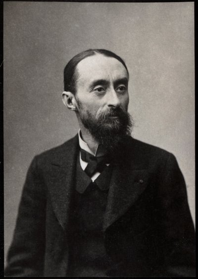 Portræt af Fernand Cormon (1845-1924), fransk maler. af French Photographer