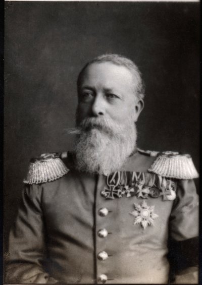 Portræt af Frederik (Friedrich) I af Baden (1826-1907) af French Photographer