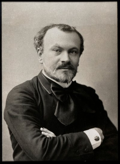 Portræt af Jules Lemaitre (1853-1914), fransk kritiker og dramatiker. af French Photographer