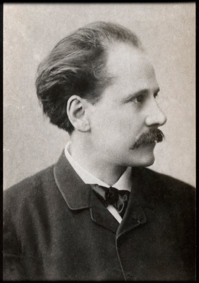 Portræt af Jules Massenet (1842-1912), fransk komponist. af French Photographer