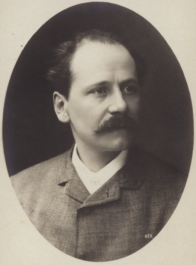Portræt af Jules Massenet af French Photographer