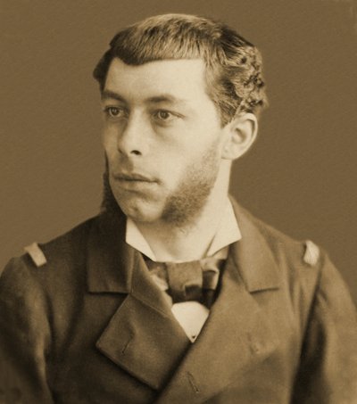 Portræt af Louis Alexandre Antoine Mizon (1853-99) af French Photographer
