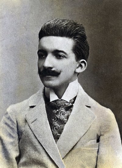 Portræt af Pierre Louis dit Louys (1870-1925), fransk forfatter. af French Photographer