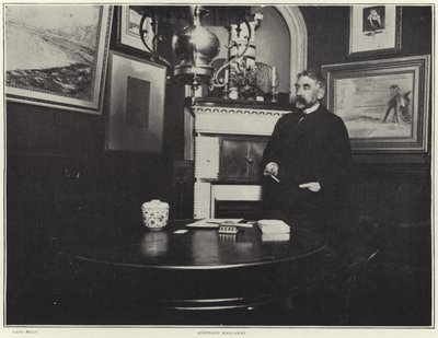 Portræt af Stephane Mallarme af French Photographer
