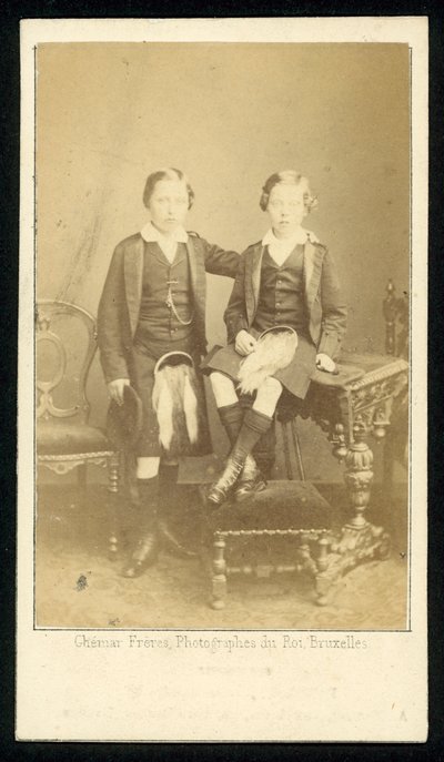 Prins Arthur og Prins Leopold af French Photographer