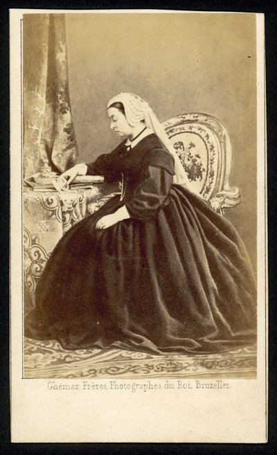 Dronning Victoria af French Photographer