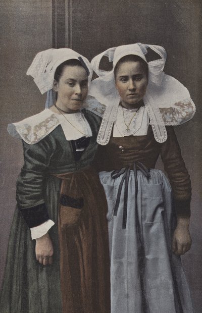 Quimper, unge piger af French Photographer