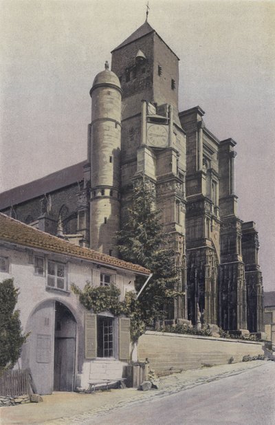 Rembercourt-aux-Pots, Kirke, NW-facade af French Photographer