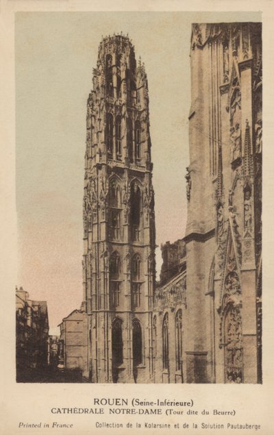 Rouen, Notre Dame katedralen af French Photographer