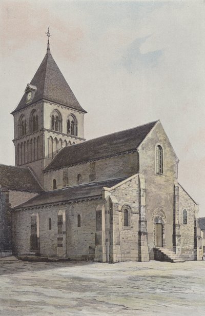 Rouy, Kirke, Ensemble N O af French Photographer