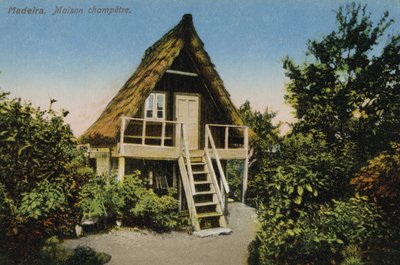Landhus, Madeira (farvefoto) af French Photographer