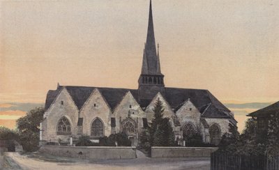 Saint-Andre, Kirke, Facade S af French Photographer