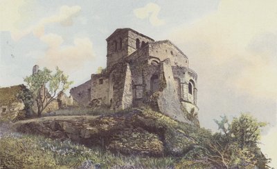 Saint-Romain-le-Puy, Kirke af French Photographer