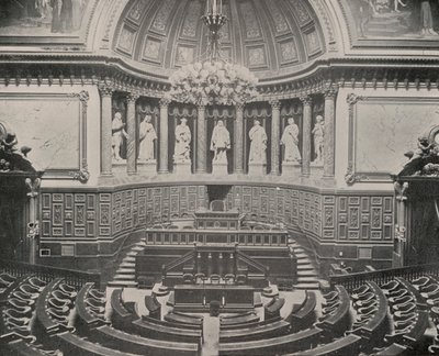 Senatskammeret, Palace of the Luxembourg (s/h foto) af French Photographer