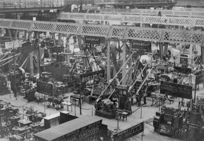 Galerie des Machines på Exposition Universelle i 1889 af French Photographer