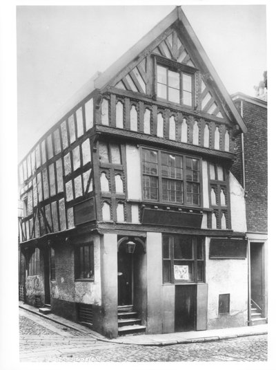 Huset i Bournville, ca. 1900 af French Photographer