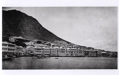 The Praya, Hong Kong, fra Illustrations de la Chine et de ses Habitants af J. Thompson, udgivet i 1873 af French Photographer