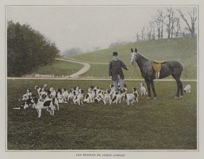 Grev Cowleys beagler (farvefoto) af French Photographer