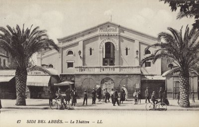 Teatret, Sidi Bel Abbes, Algeriet af French Photographer